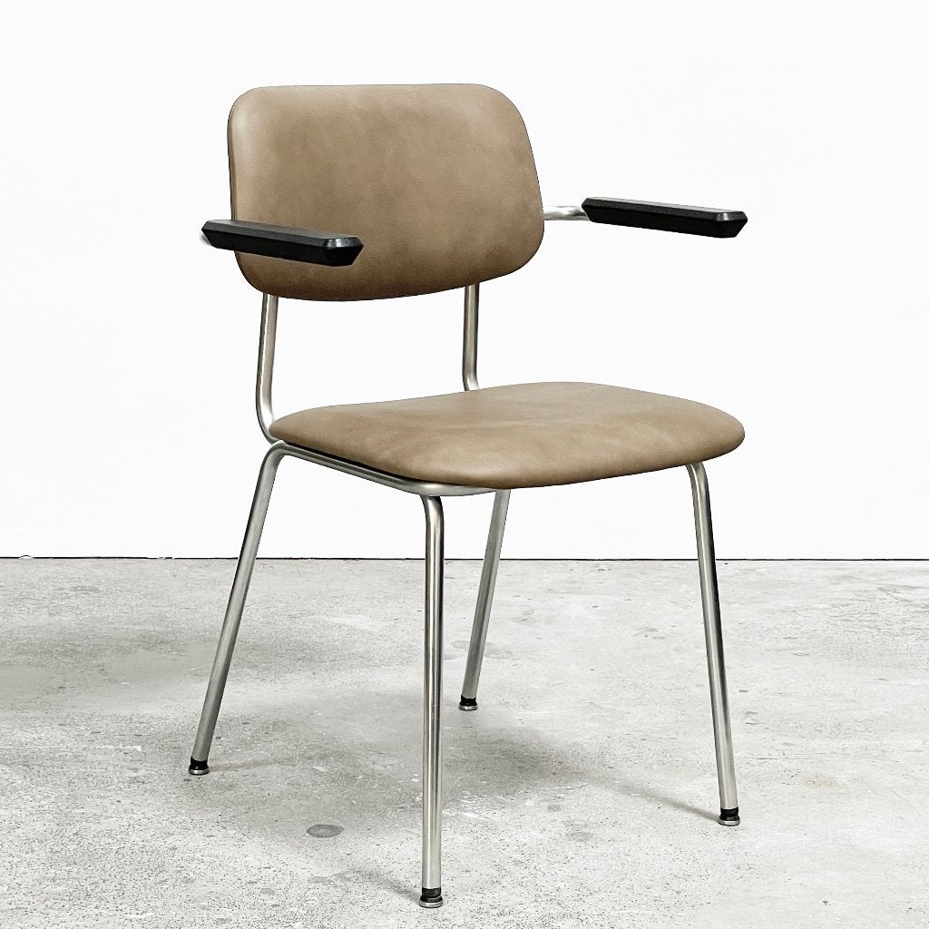 Vintage Gispen cirrus 1235 stoelen, info/prijs >beschrijving, Ophalen, Overige kleuren, Leer, Rijksstraatweg 188b 1115AV Duivendrecht