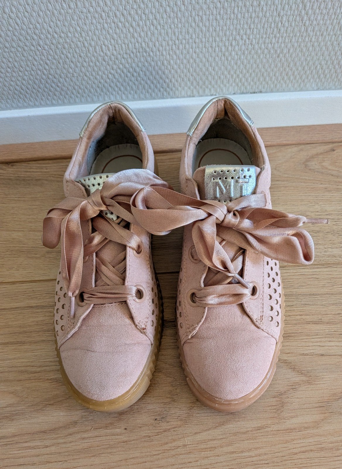 Roze Marco Tozzi sneakers - maat 38 - zo goed als nieuw, Marco Tozzi, Ophalen of Verzenden, Roze, Sneakers of Gympen