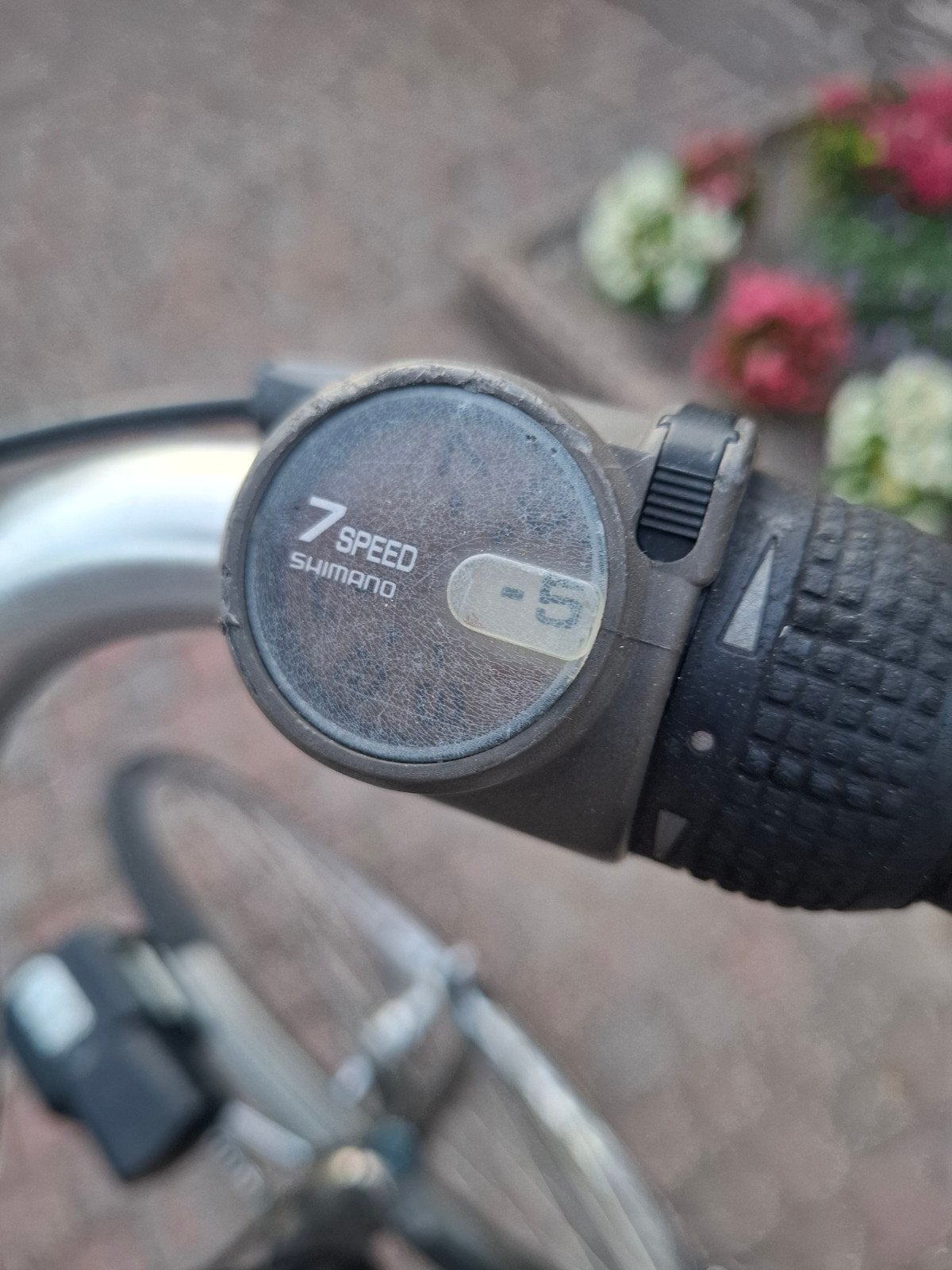 Damesfiets met 7 versnellingen en bagagedrager, Fietsen en Brommers, Overige merken, Velgrem, Versnellingen, Ophalen of Verzenden