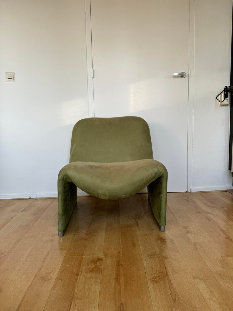 Artifort Alky stoel - Groen, Huis en Inrichting, Stoelen, Ophalen, Gebruikt, Overige kleuren, Eén