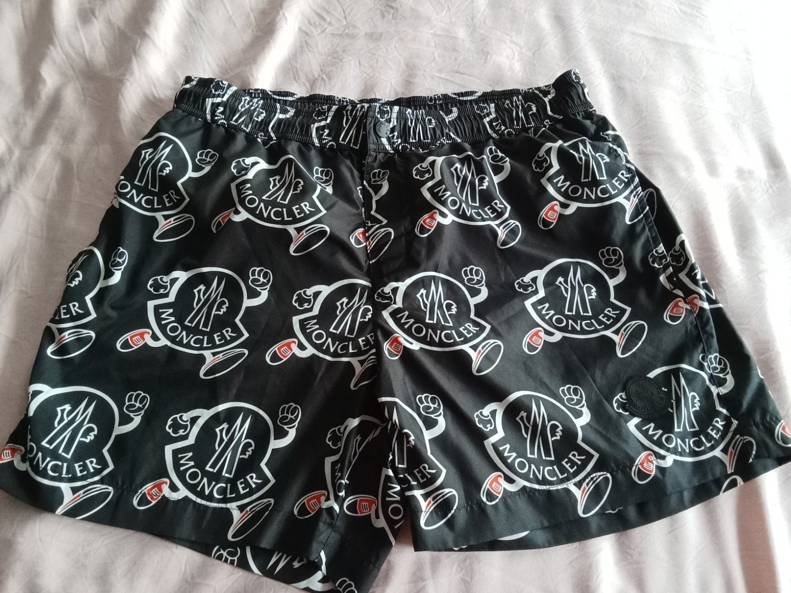 Moncler zwembroek maat l, Kleding | Heren, Badmode en Zwemkleding, Maat 52/54 (L), Moncler, Zwart, Ophalen of Verzenden