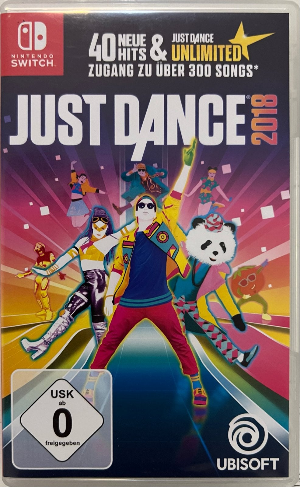 Just Dance 2018 Nintendo Switch, Spelcomputers en Games, Met games, Met 2 controllers, Ophalen of Verzenden, Zo goed als nieuw