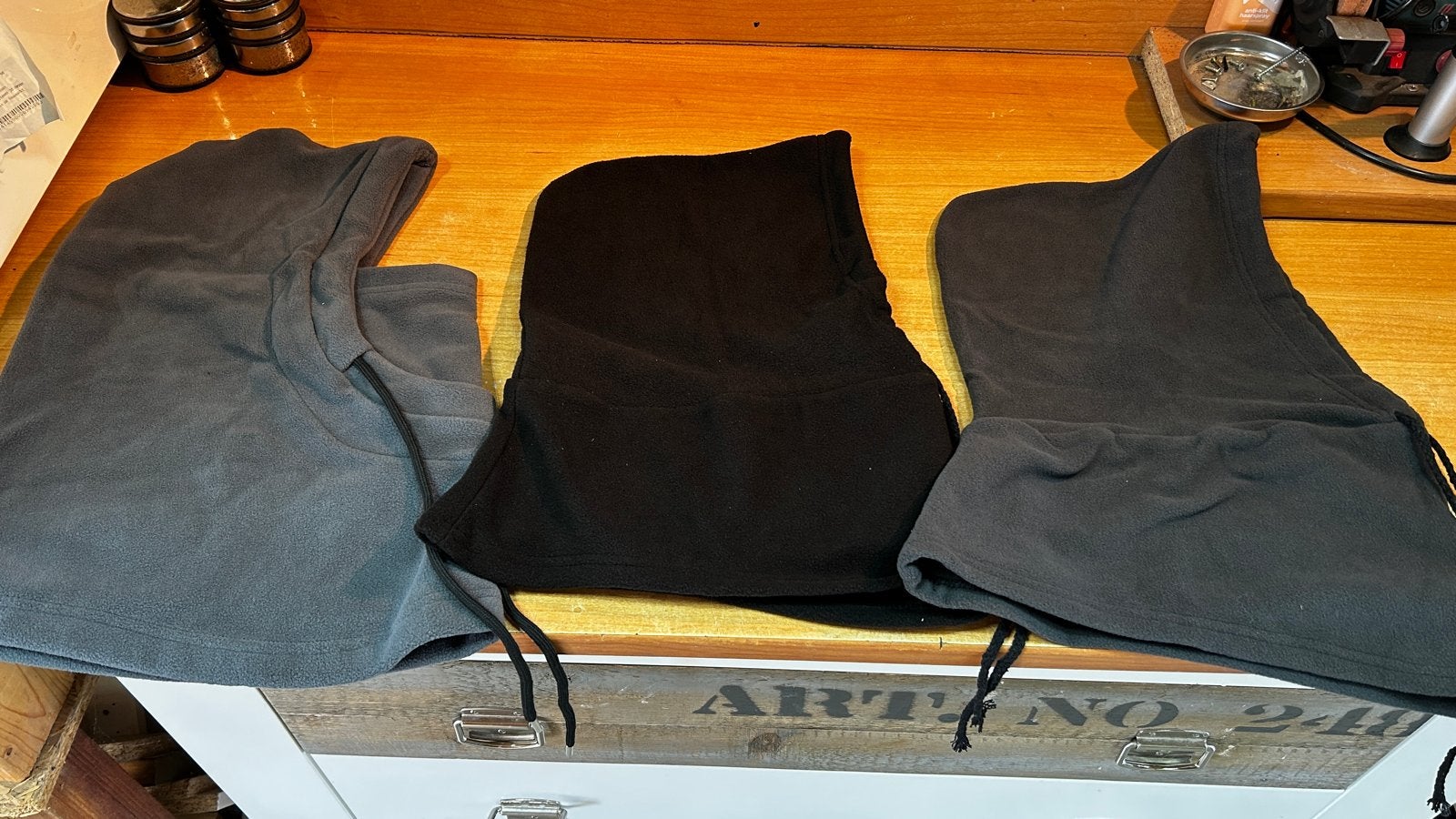 3 Nieuwe Motorhelm Mutsen - Fleece Balaclava's, Overige merken, Heren, Nieuw zonder kaartje, Overige typen