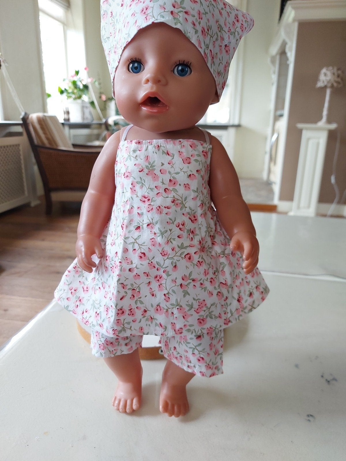 3 delig kleine bloempjes set baby born., Ophalen of Verzenden, Nieuw, Babypop