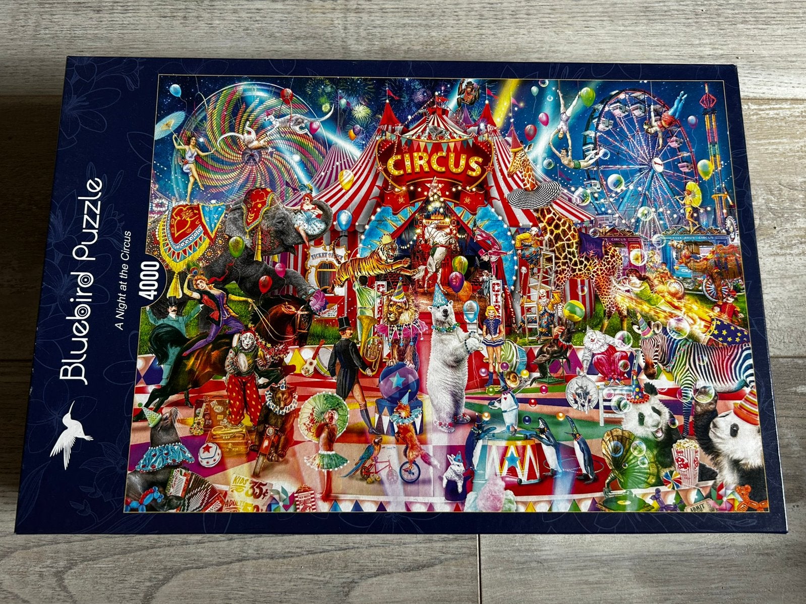 Legpuzzel circus, Ophalen, Meer dan 1500 stukjes, Zo goed als nieuw, Legpuzzel
