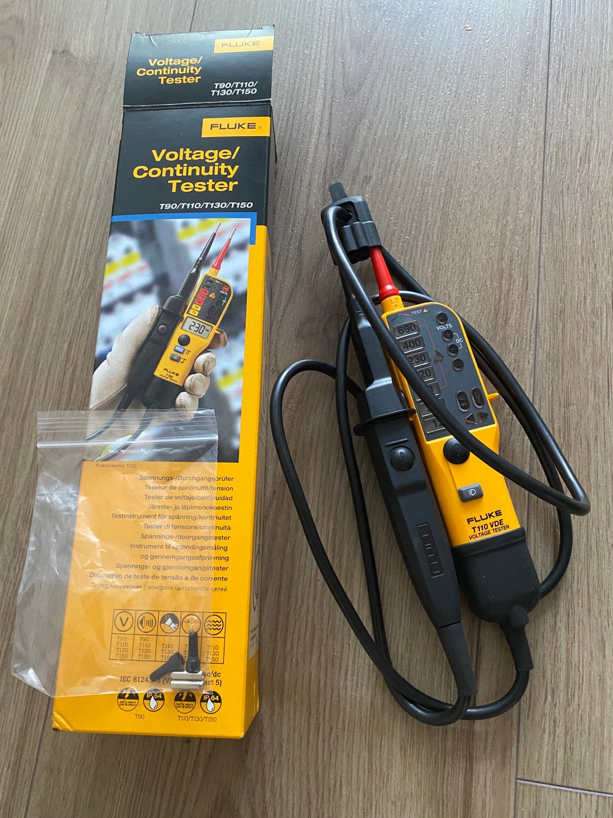 Fluke T110 2polige spannings aanwijzer (duspo), Ophalen of Verzenden