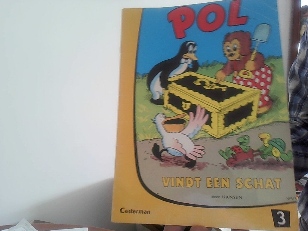pol 3 pol vindt een schat casterman 1966, Eén stripboek, Ophalen of Verzenden, Zo goed als nieuw