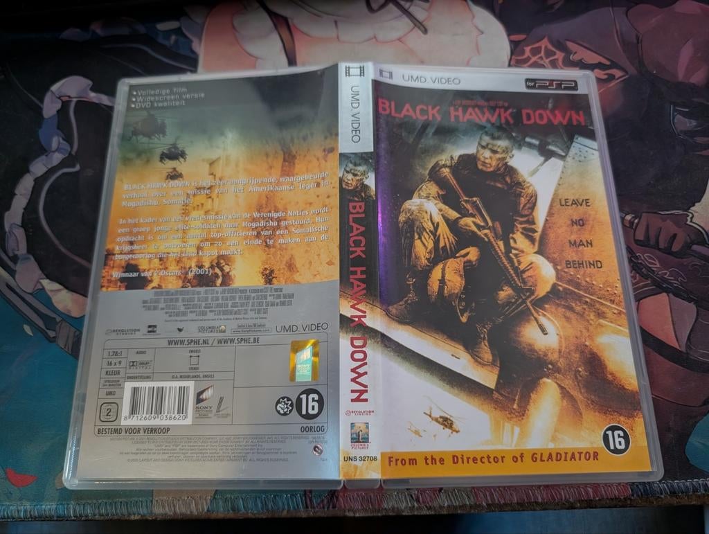 Black Hawk Down UMD Video voor PSP, Vanaf 16 jaar, Ophalen of Verzenden, Gebruikt