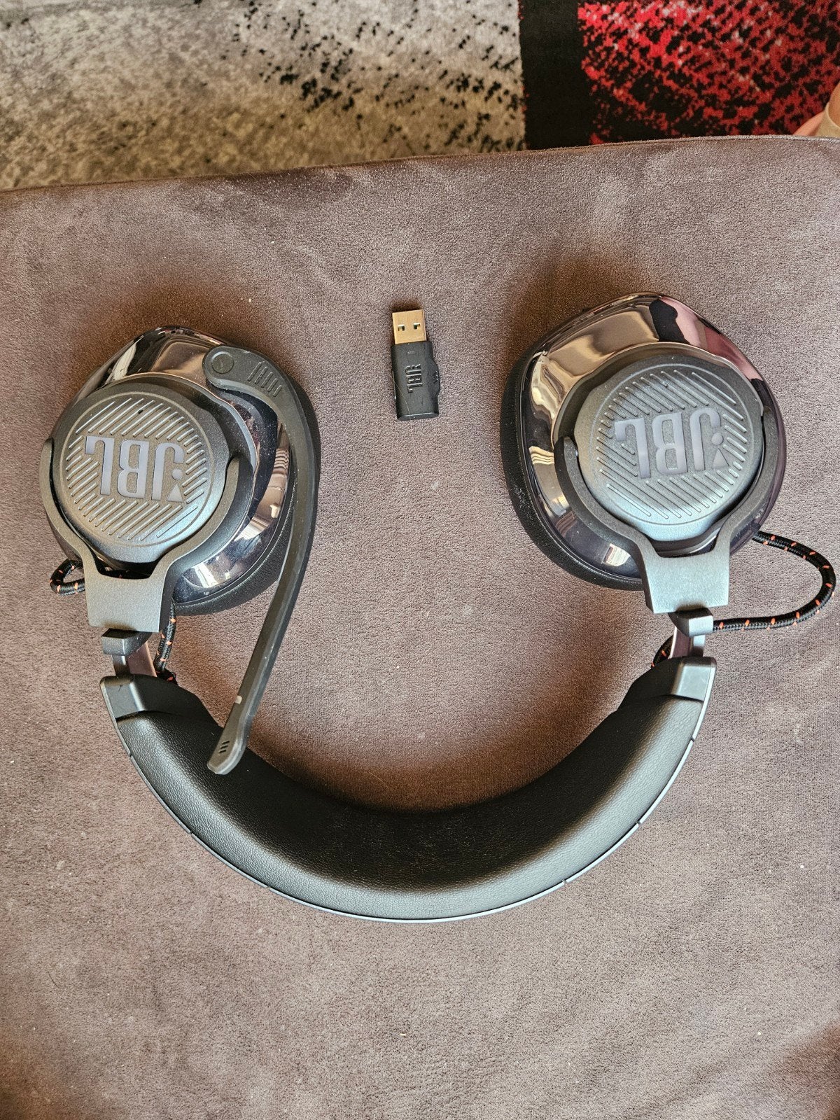 JBL Quantum 600 Gaming Headset - Draadloos, Audio, Tv en Foto, JBL, Ophalen of Verzenden, Draadloos, Zwart