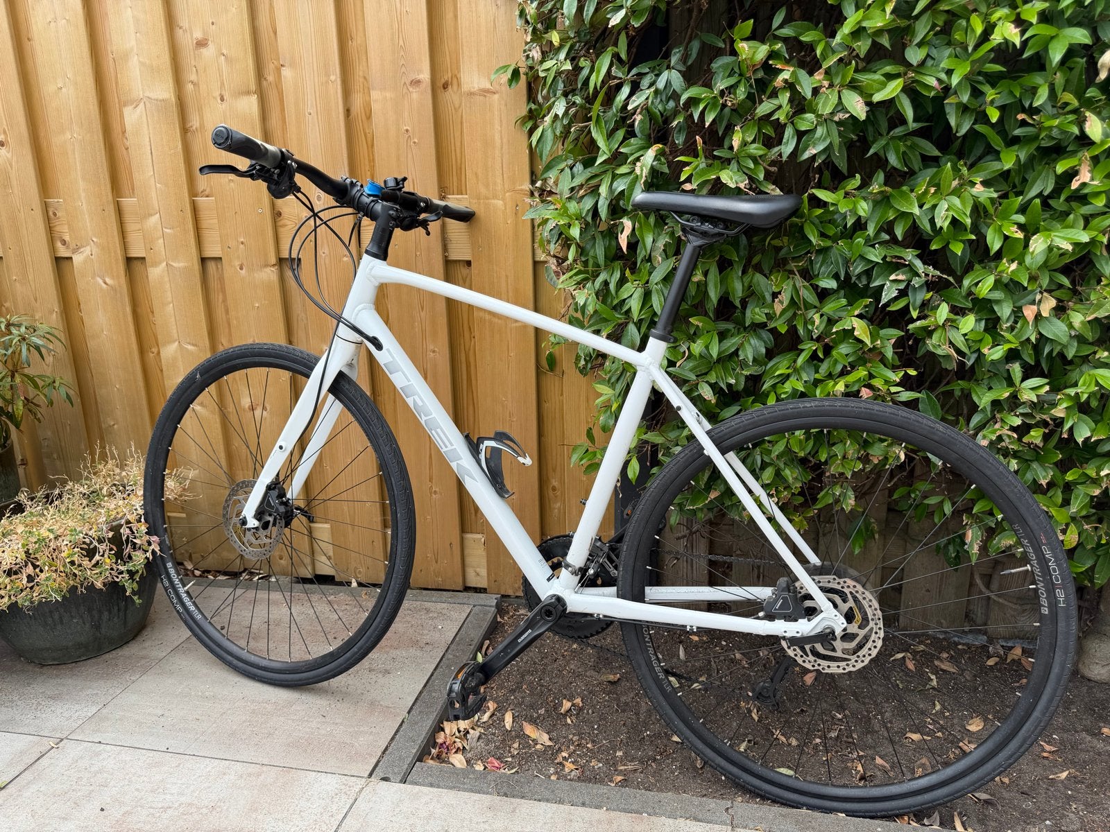 Trek FX3 Fitness Hybride Fiets, 28 inch, Gebruikt, 15 tot 20 versnellingen, Schijfrem