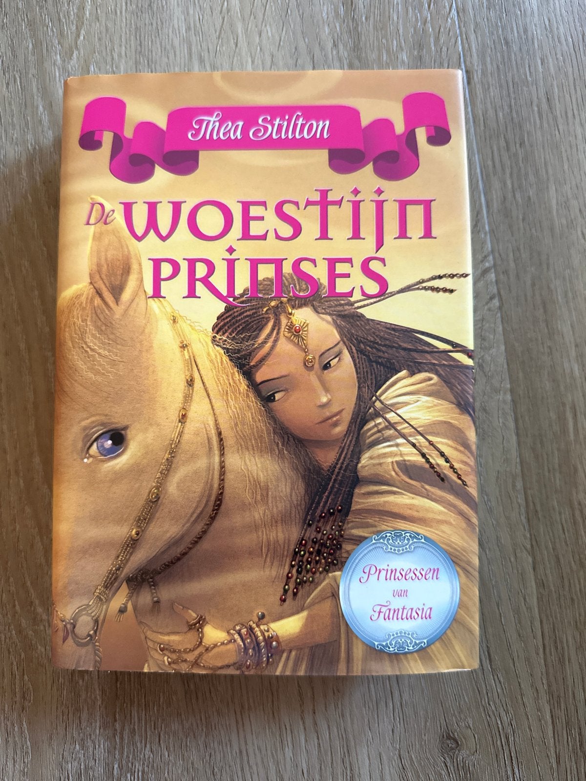 Thea Stilton - De Woestijnprinses (Zo goed als nieuw), Boeken, Ophalen of Verzenden, Zo goed als nieuw, Fictie