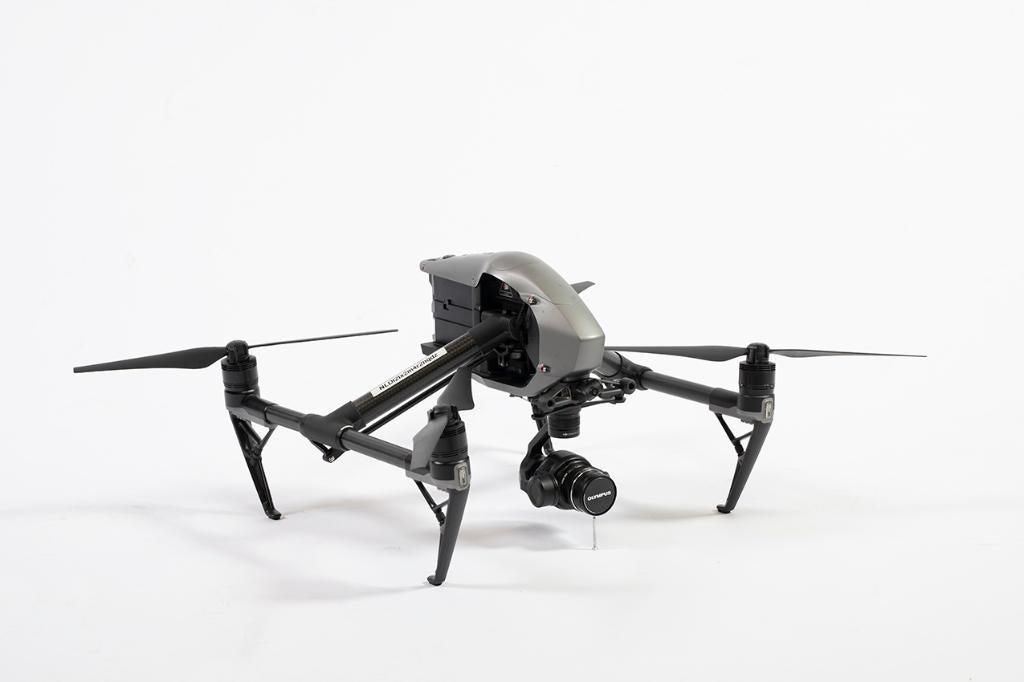DJI Inspire 2 + X5S + Cendence + 480GB SSD + CineDNG/ProRes, Ophalen, Gebruikt, 5 tot 10 kilometer, 15 tot 30 minuten