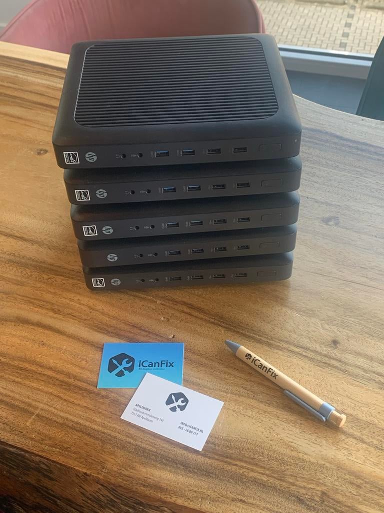 5x HP Thinclient t620, Computers en Software, Desktop Pc's, Gebruikt, Hp, ., Minder dan 2 Ghz
