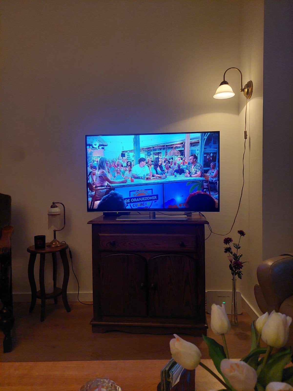 Samsung TV, Gebruikt, 50 Hz, Ophalen of Verzenden, Samsung