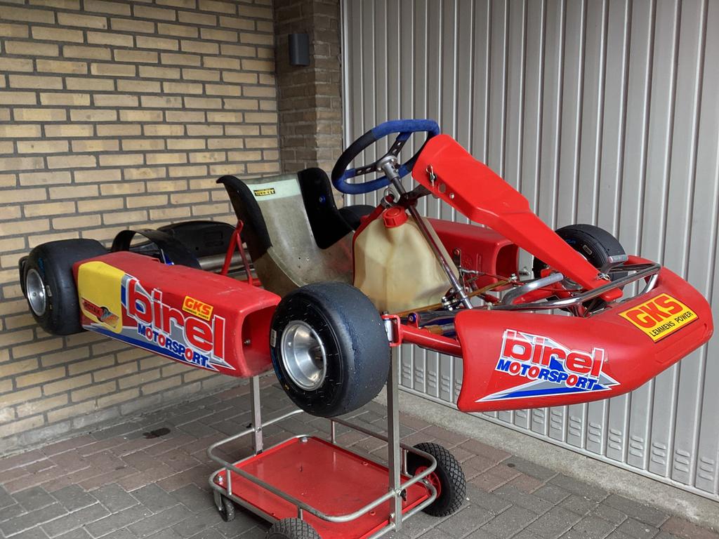 Birel rollend chassis, Sport en Fitness, Karting, Ophalen, Gebruikt, Kart