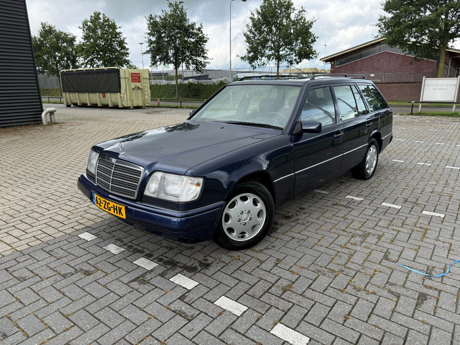 Mercedes-Benz E-Klasse 2.8 E280 Kombi AUT U9 1995 Blauw, Automaat, Elektrische ramen, Blauw, Stationwagon