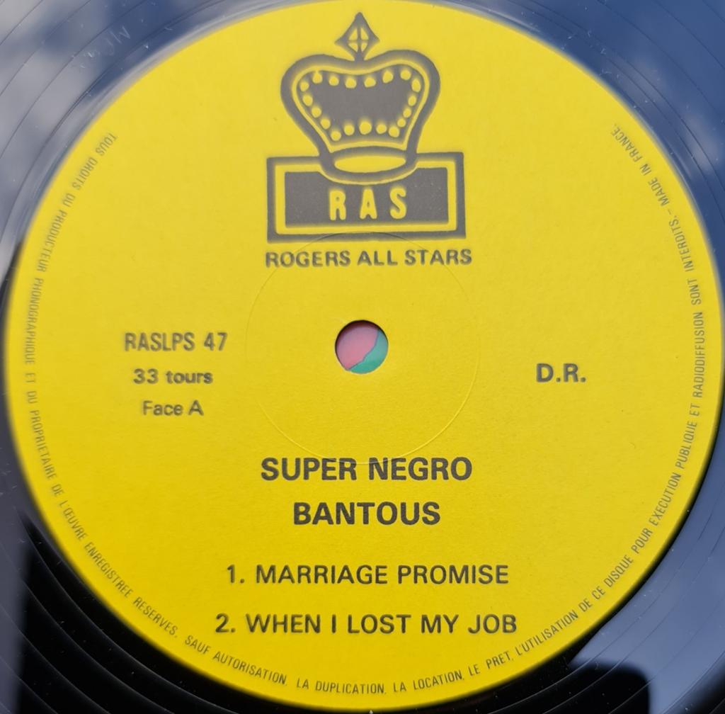 Super Negro Bantous – Marriage Promise, Ophalen of Verzenden, Gebruikt, Overige formaten