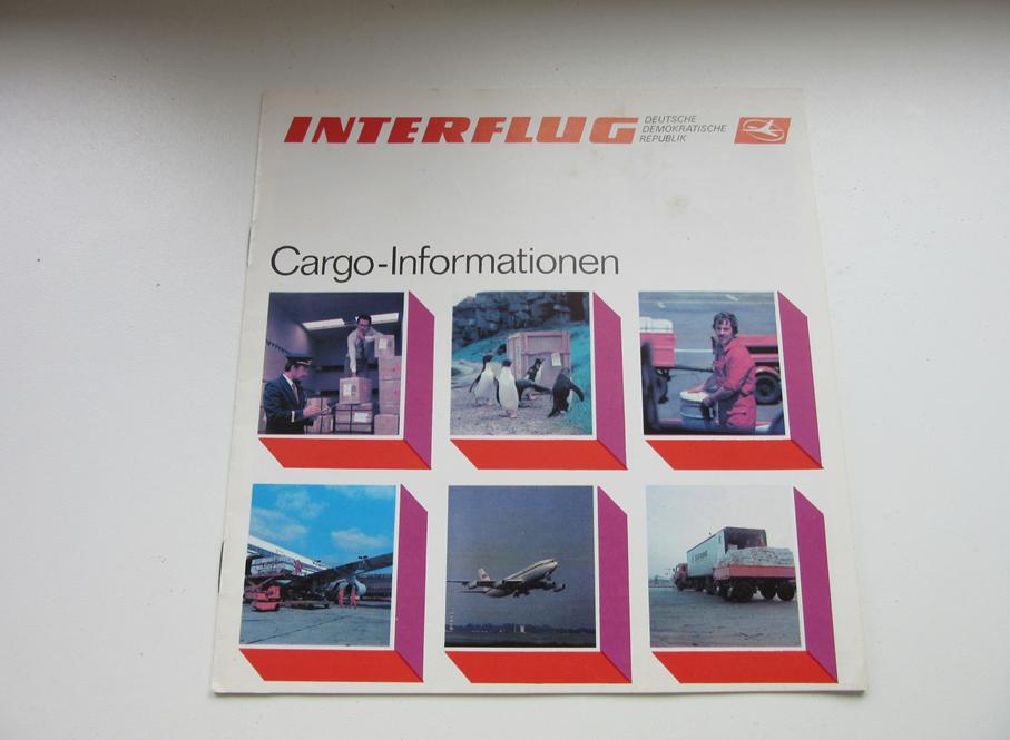 Interflug cargo-informationen, Verzenden, Gebruikt, Overige typen