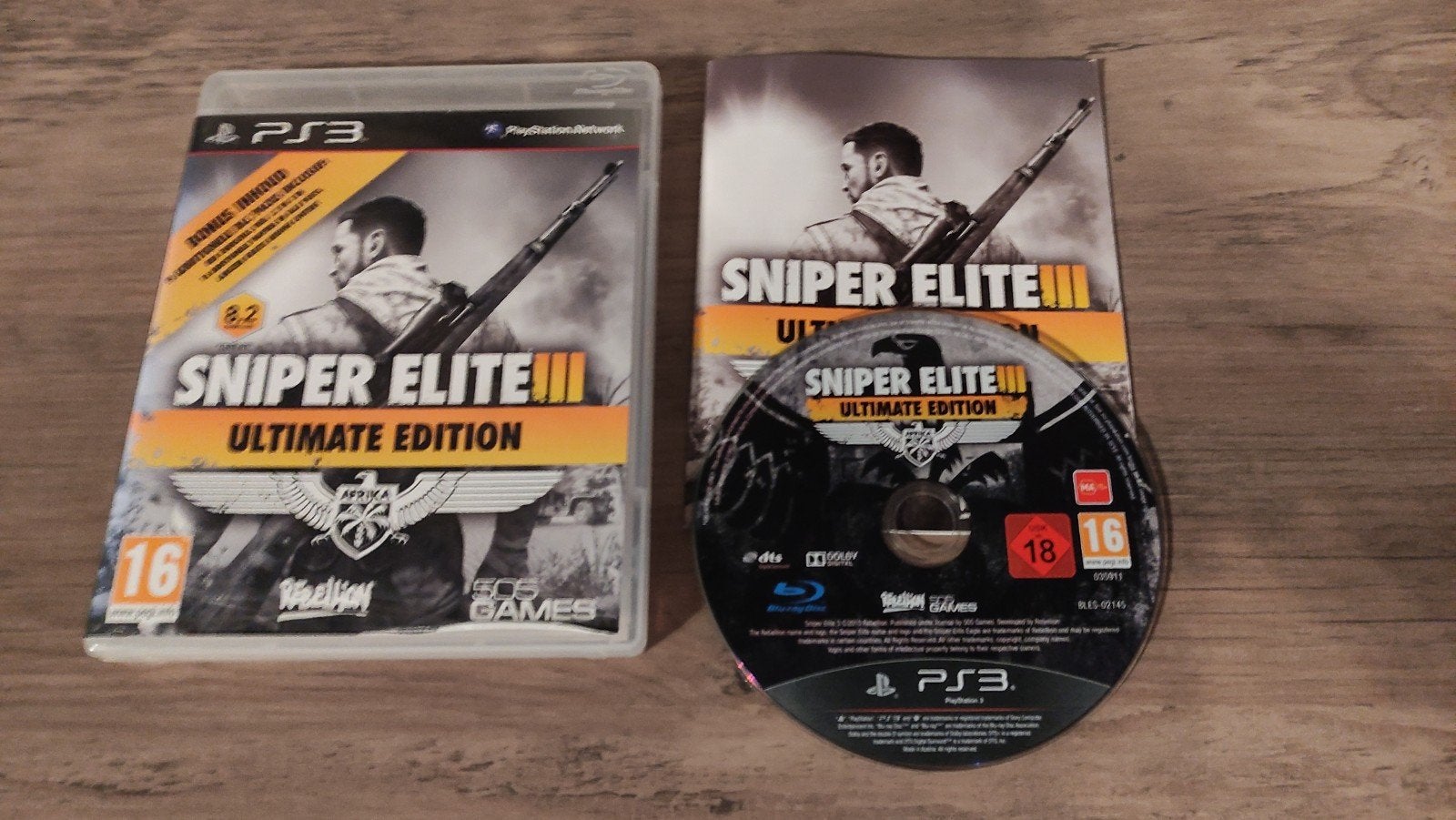 Sniper elite 3 ultimate edition Playstation 3 game, 3 spelers of meer, Ophalen of Verzenden, Zo goed als nieuw, Vanaf 3 jaar