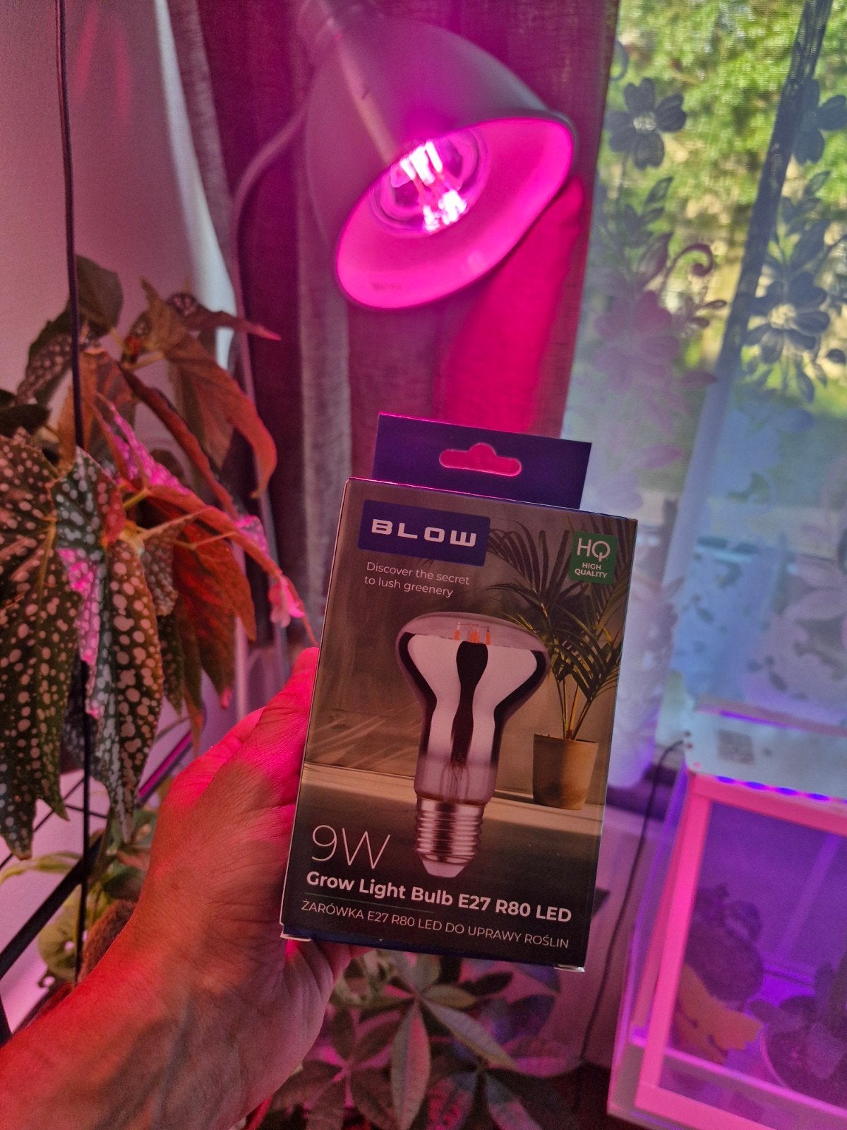 New BLOW 9W LED Groeilamp E27 R80 voor Plantengroei, Ophalen of Verzenden