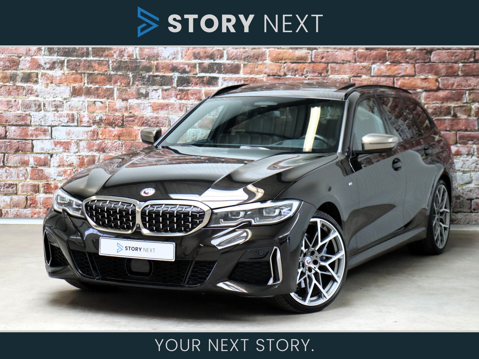 BMW 3 Serie Touring M340i xDrive High Executive M Sport Pakk, Auto's, Automaat, Euro 6, Zwart, Vierwielaandrijving