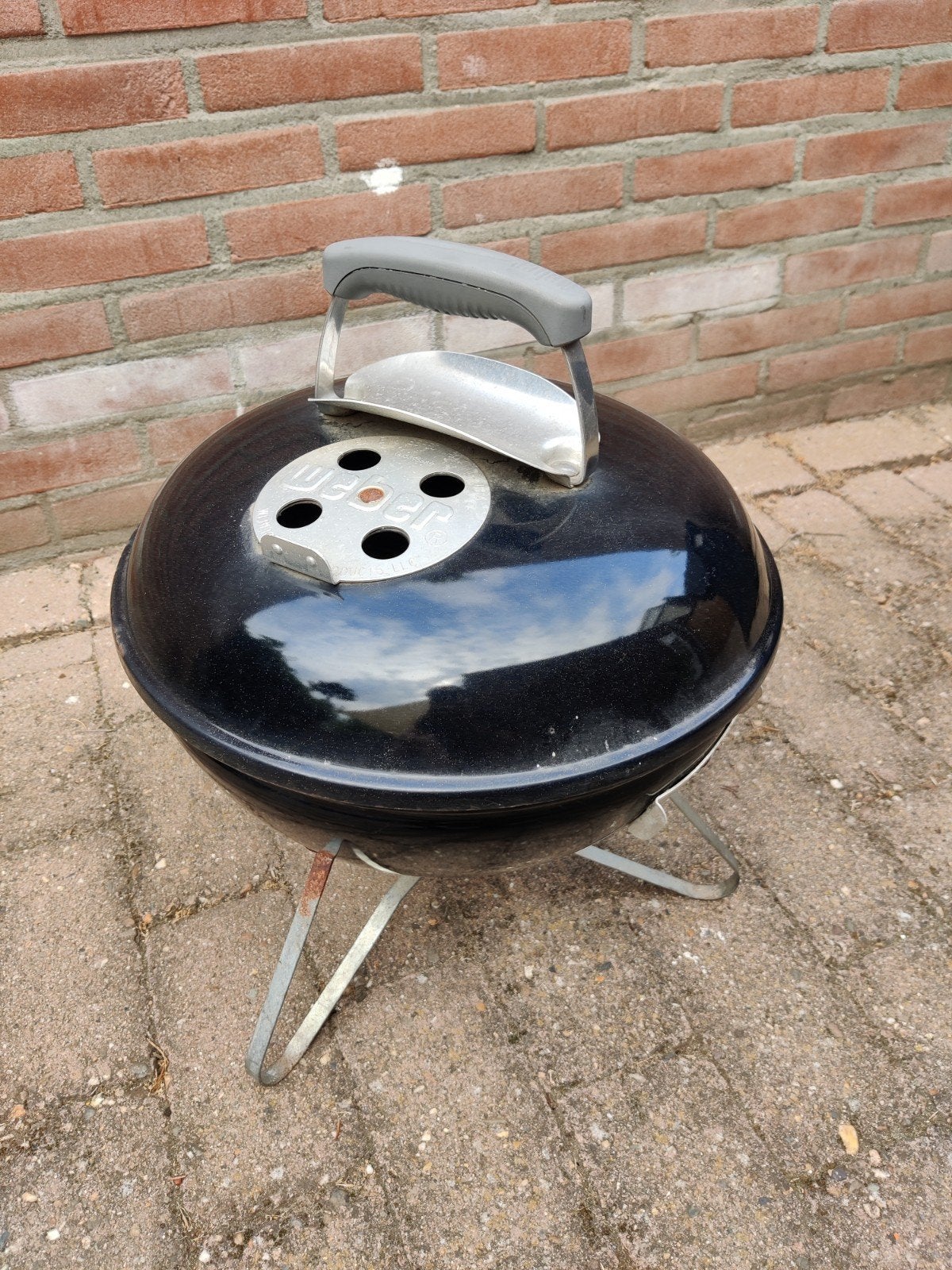 Barbeque(BBQ) Weber metaal, Ophalen, Gebruikt, Weber