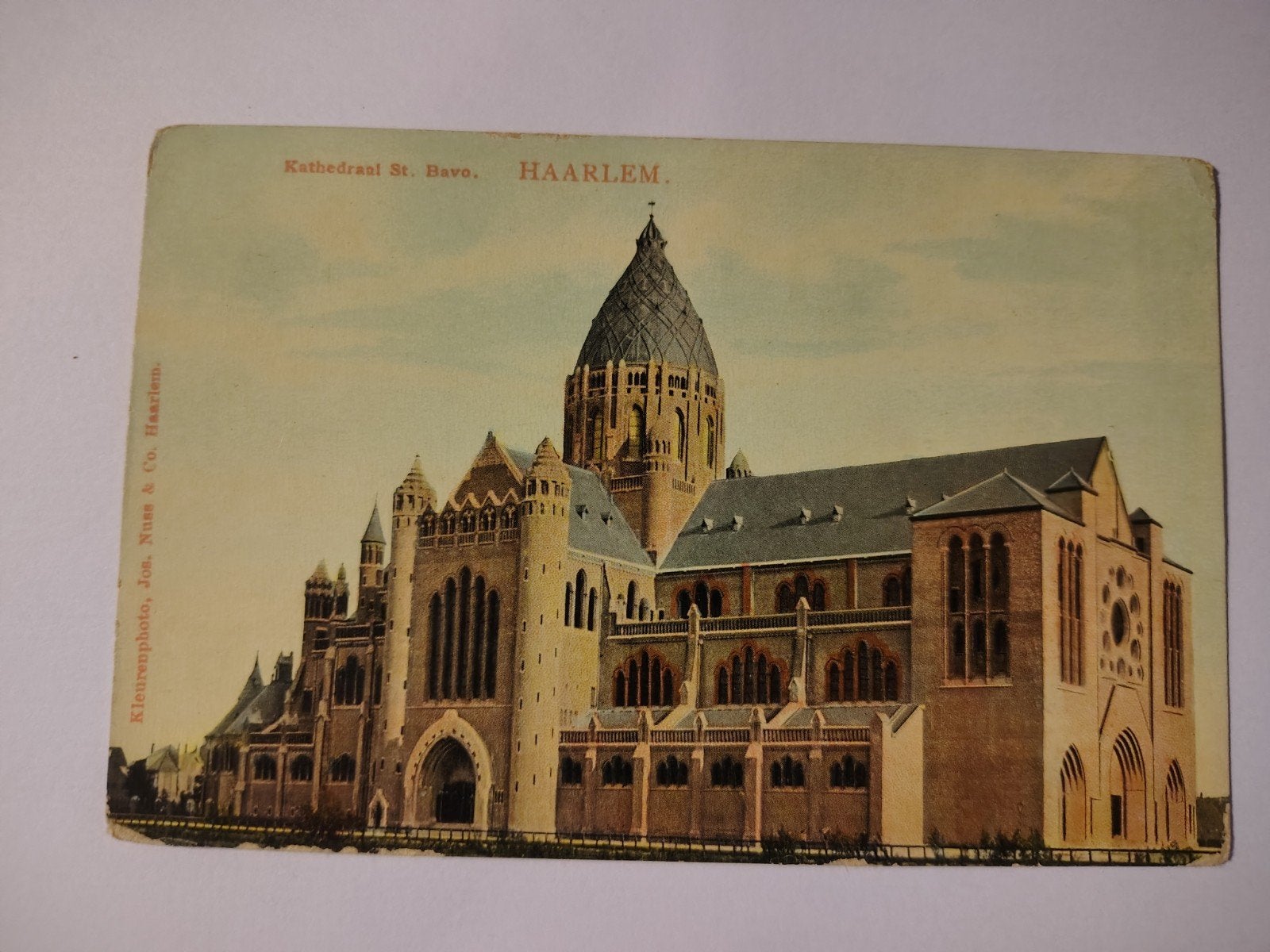 Haarlem Kathedraal St. Bavo., Ophalen of Verzenden, Noord-Holland