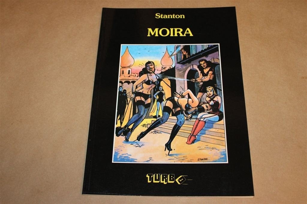 Moira — Erotisch Stripalbum Turbo Serie 17 Stanton, Boeken, Stripboeken, Eén stripboek, Ophalen of Verzenden, Gelezen