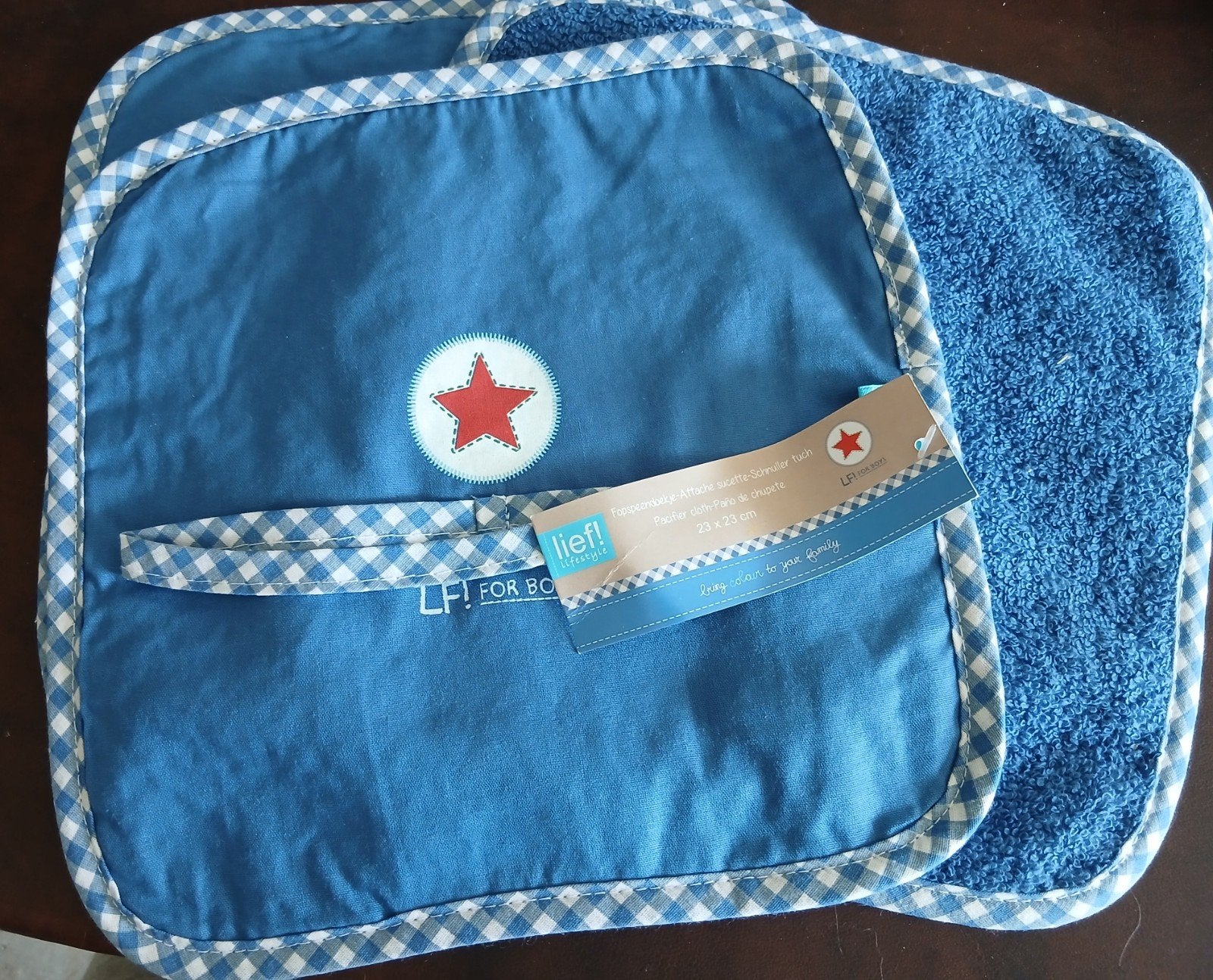 Lief! Lifestyle Fopspeendoekje - Blauw (Nieuw), Ophalen of Verzenden, Nieuw