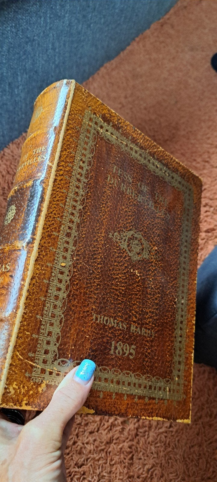 Decoratieve Boekdoos "Tess of the d'Urbervilles" 1895, Ophalen of Verzenden, Thomas Hardy