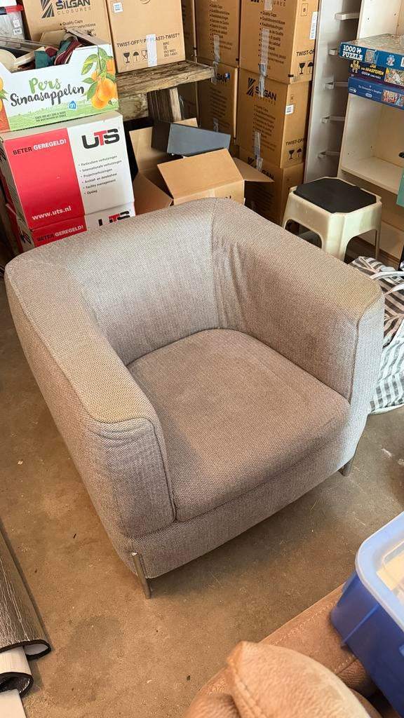 Natuzzi Italiaanse eenzits stoel - Zeer goede staat, Overige kleuren, Ophalen of Verzenden, Zo goed als nieuw, Eén