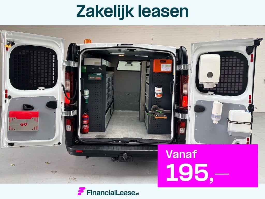 Renault Trafic Servicewagen 1.6 dCi euro6 T27 L1H1 Comfort B, Voorwielaandrijving, Gebruikt, Renault, Wit