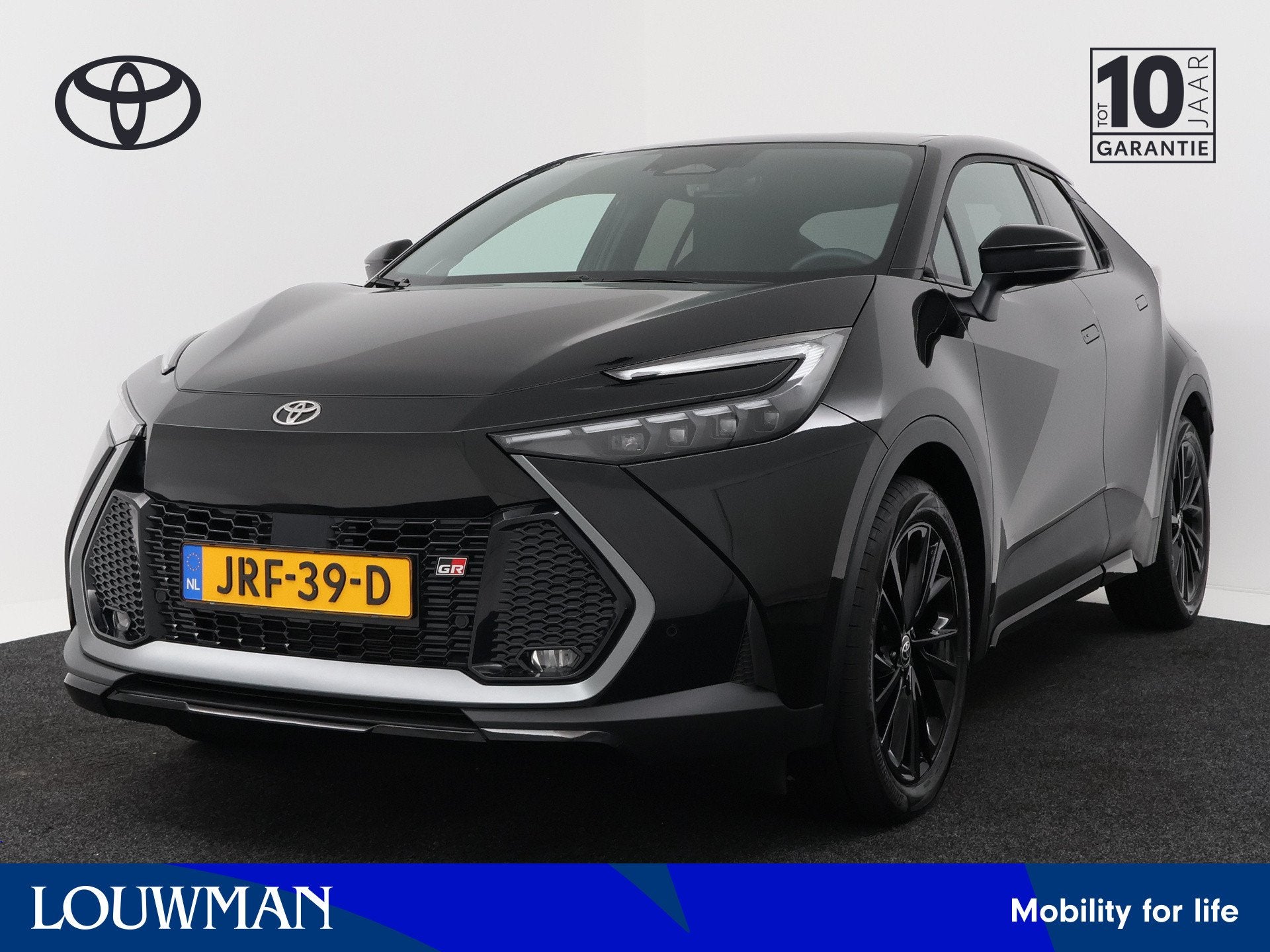 Toyota C-HR 2.0 Plug-in Hybrid 220 Black Edition | GR Sport, Auto's, Toyota, 4 cilinders, 179 pk, Zwart, Bedrijf
