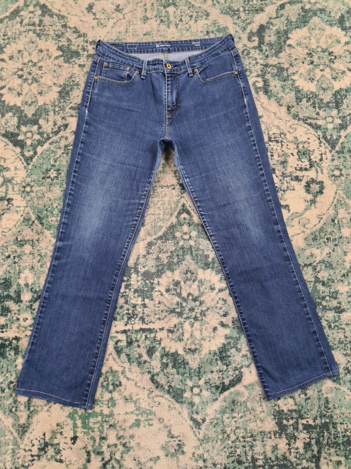 Levi's curve classic straight fit W32 L30 Tulsi3230 High-ris, Blauw, Ophalen of Verzenden, Zo goed als nieuw, W30 - W32 (confectie 38/40)