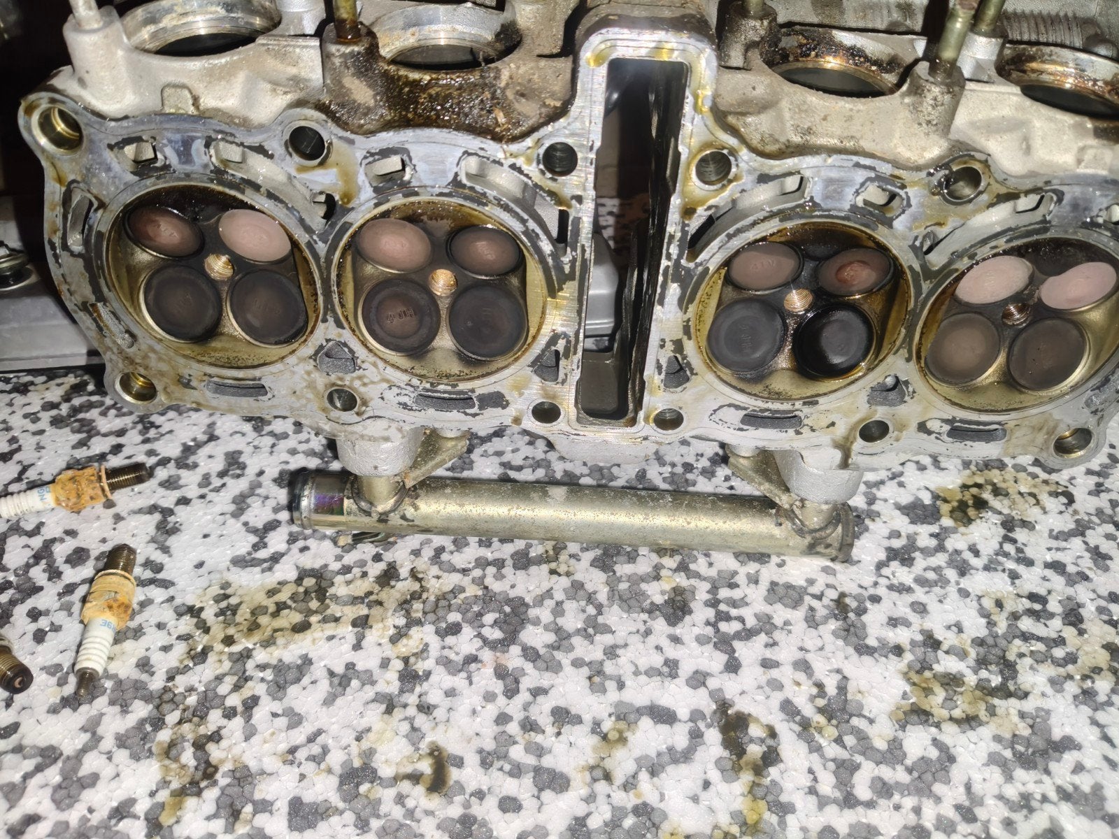 Motorblok onderdelen yamaha thundercat 2004, Ophalen, Gebruikt