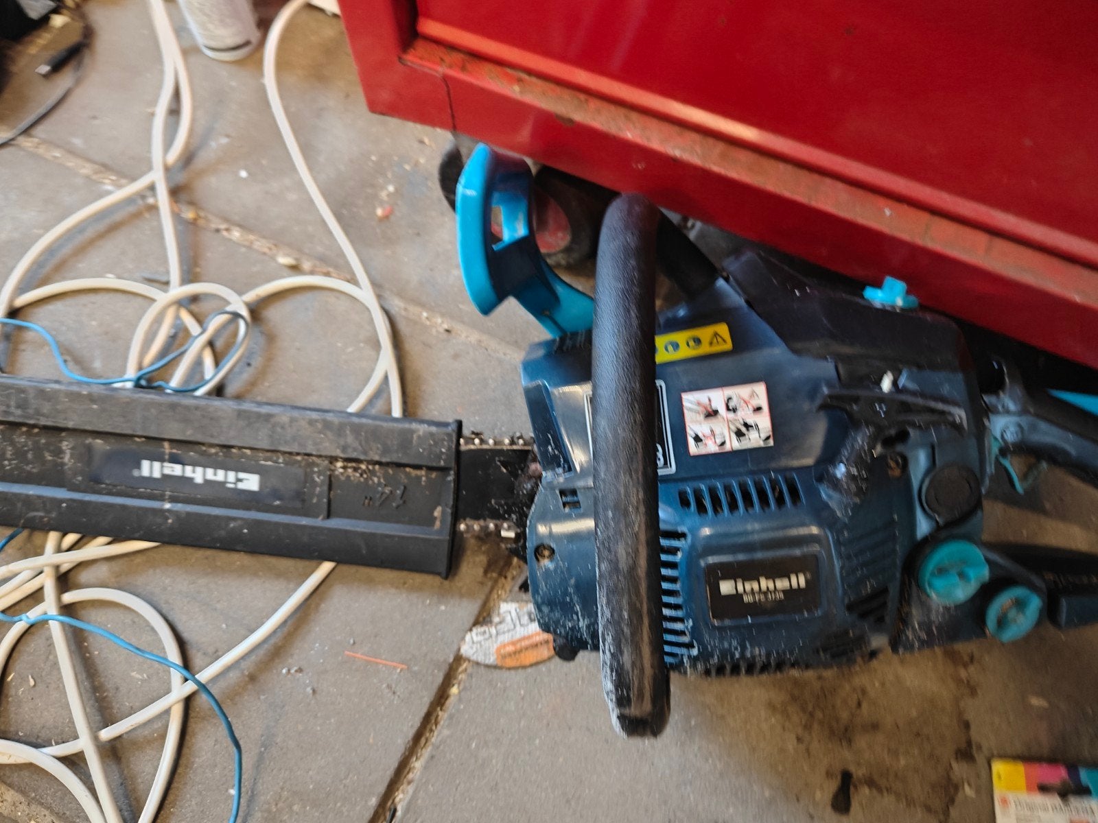 Einhell brandstof kettingzaag, Gebruikt, Ophalen of Verzenden, M, K