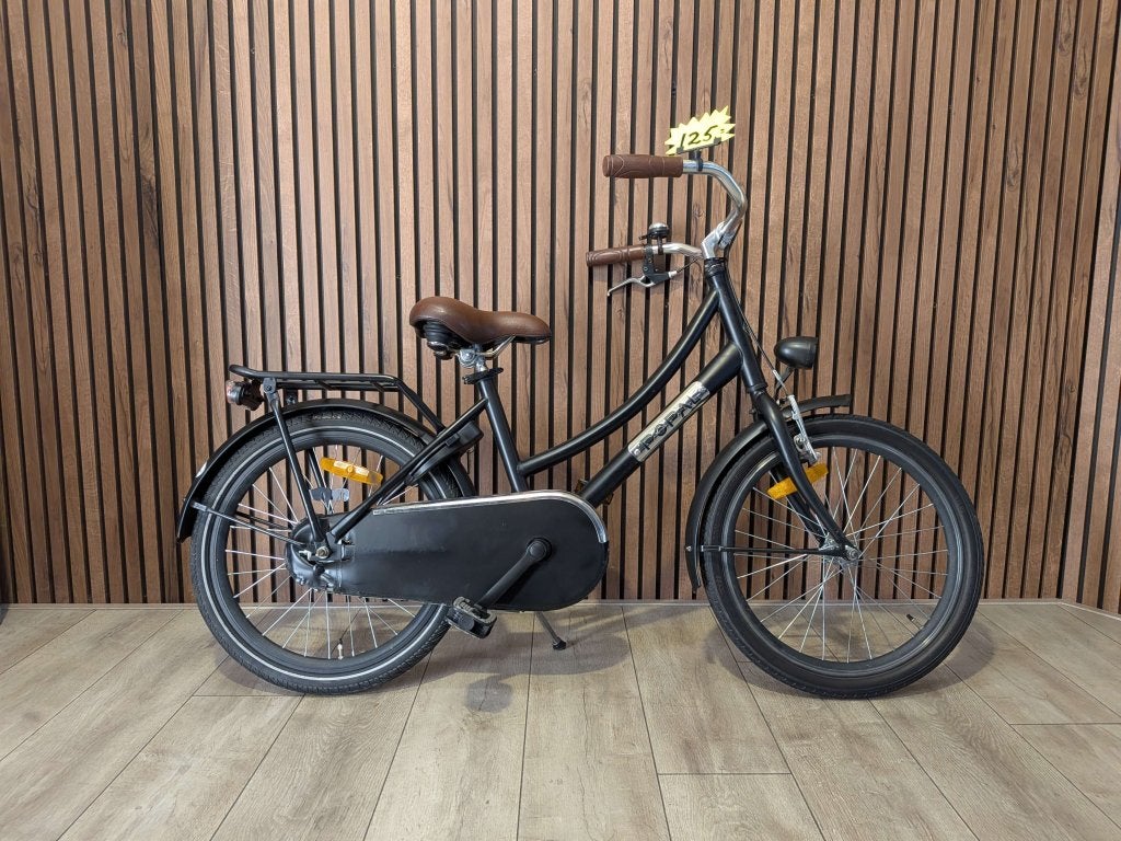 Popal 20 inch meisjesfiets, Terugtraprem, Gebruikt, Niet ingevuld, Handrem