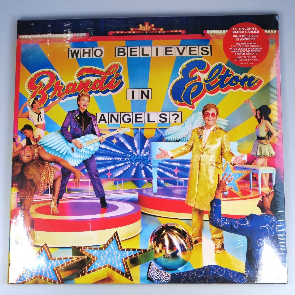 LP Elton John & Brandi Carlile - Lim.Ed. Green Vinyl, SEALED, LP, Pop, Ophalen of Verzenden, Geseald