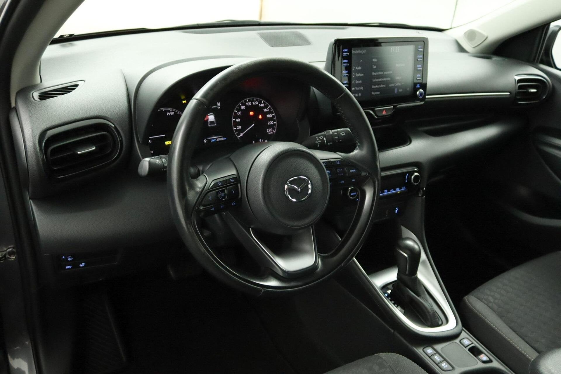 Mazda 2 Hybrid 1.5 Agile AUTOMAAT - CAMERA - STUURVERWARMING, Auto's, Mazda, Gebruikt, Euro 6, 49 €/maand, Bedrijf
