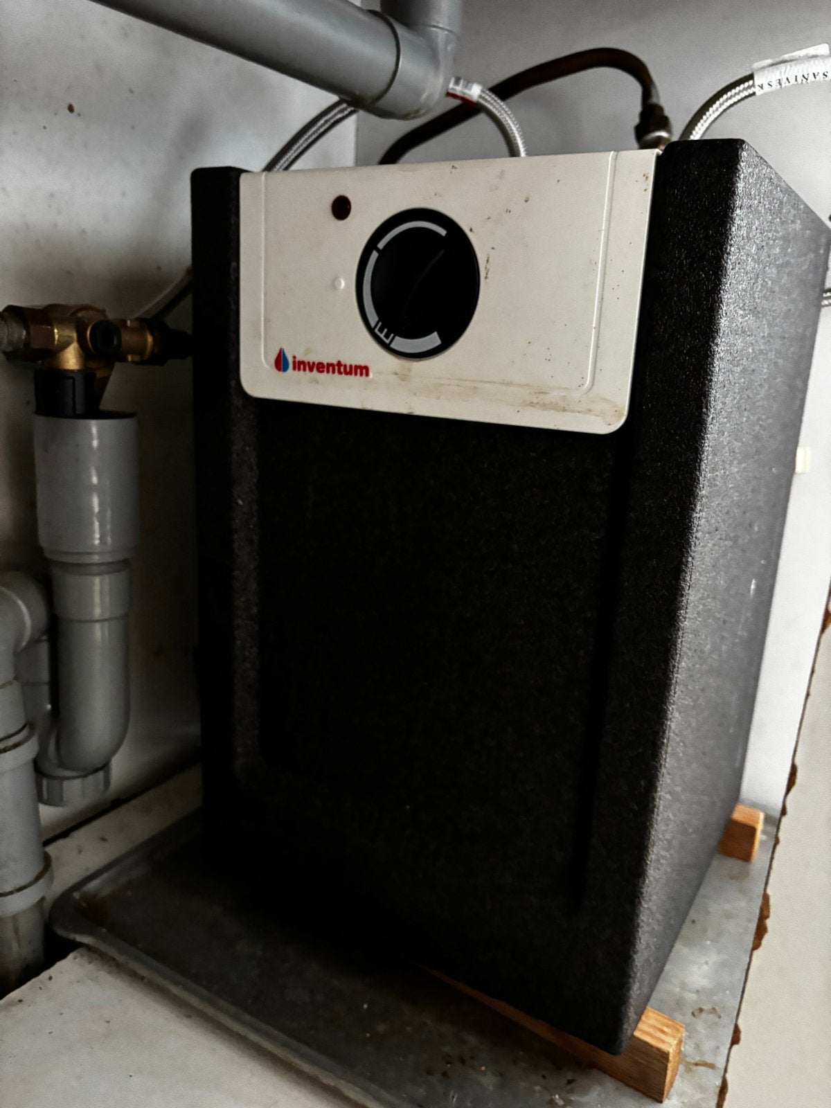 Inventum Q10 Boiler - 10 Liter, 2000W, Ophalen, Gebruikt, Aardgas, Boiler