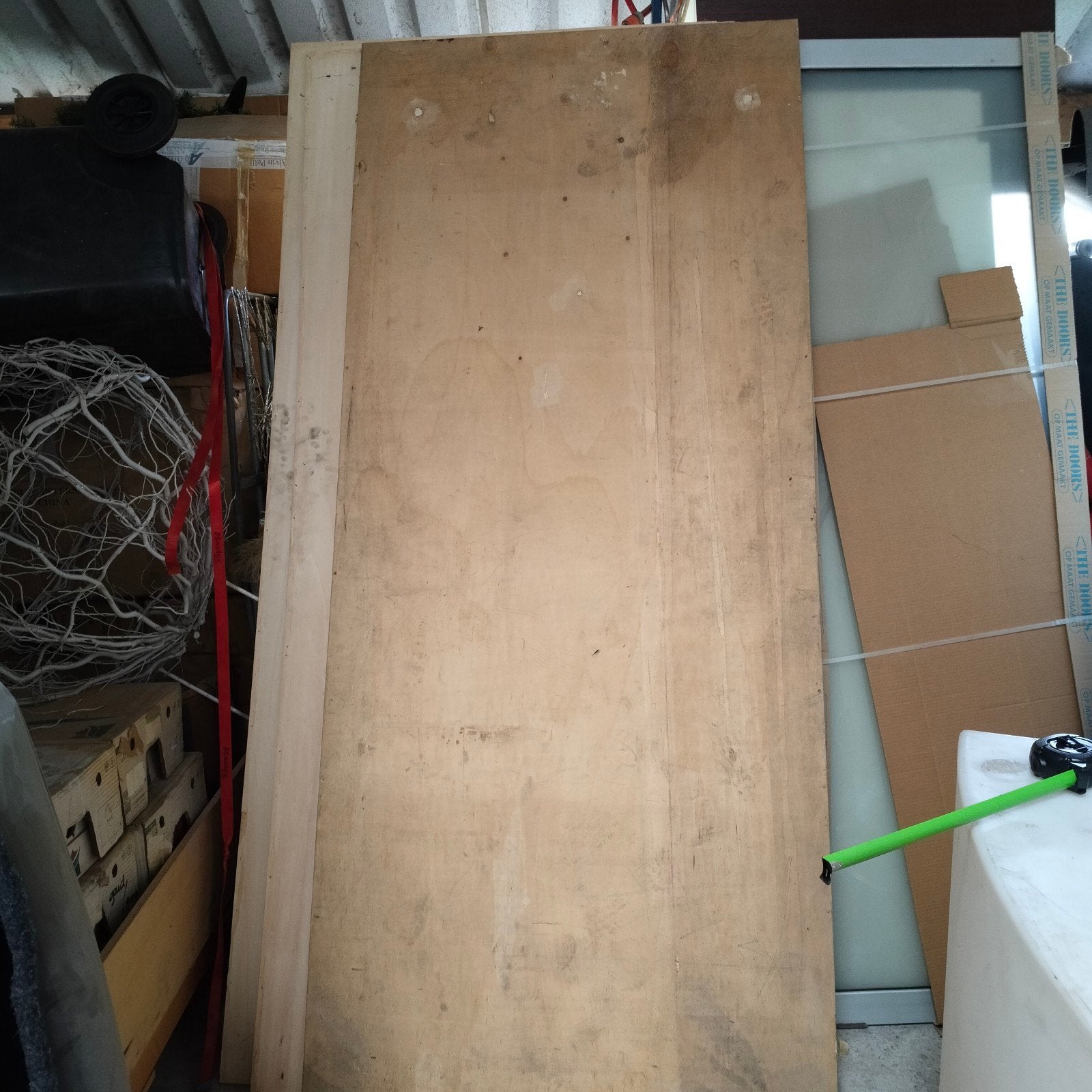 Berkhoute plaat 248x107 cm, 1,8 cm dik, Doe-het-zelf en Verbouw, Ophalen