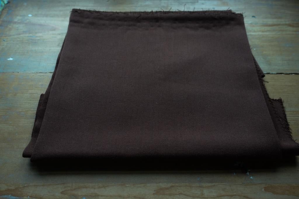 pakketje donker bruine deels wollen restant lappen, Hobby en Vrije tijd, Stoffen en Lappen, Wol, Bruin, Nieuw, Ophalen of Verzenden