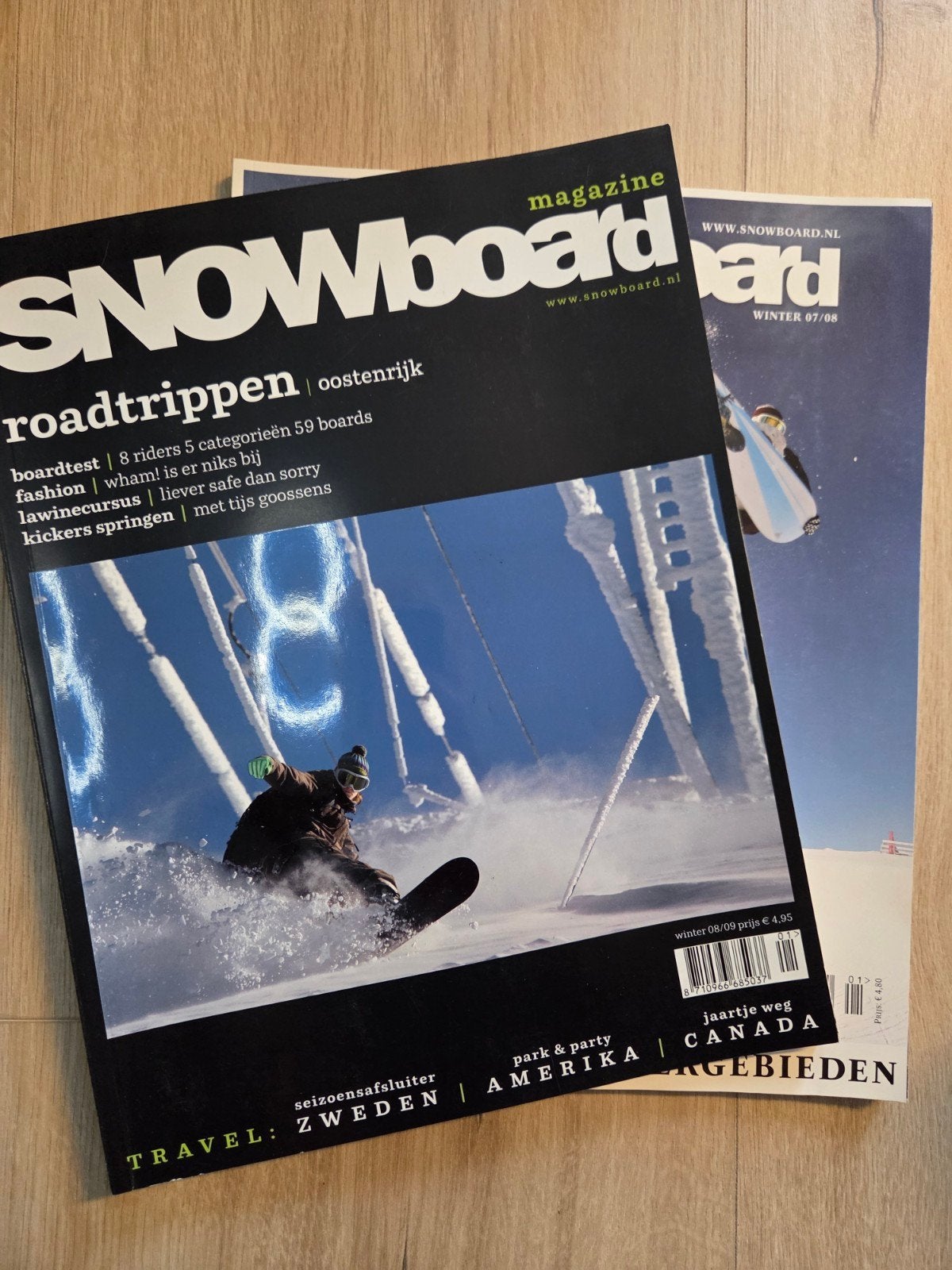 Snowboard magazine, Ophalen of Verzenden