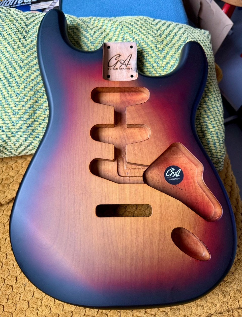 Guitar Anatomy Stratocaster body Nitro Laquer, Ophalen of Verzenden, Nieuw, Elektrische gitaar