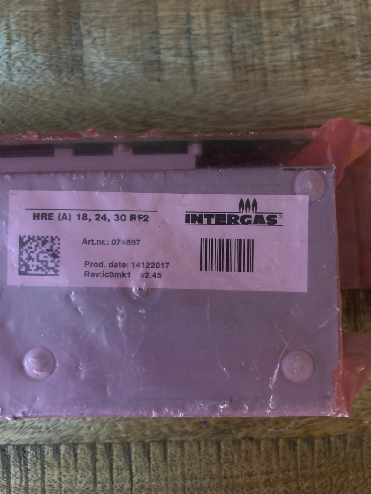 Intergas HRE (A) 18, 24, 30 RF2 branderautomaat, Ophalen of Verzenden, Nieuw, Cv-ketel of Combi-ketel, Hoog rendement (Hr)