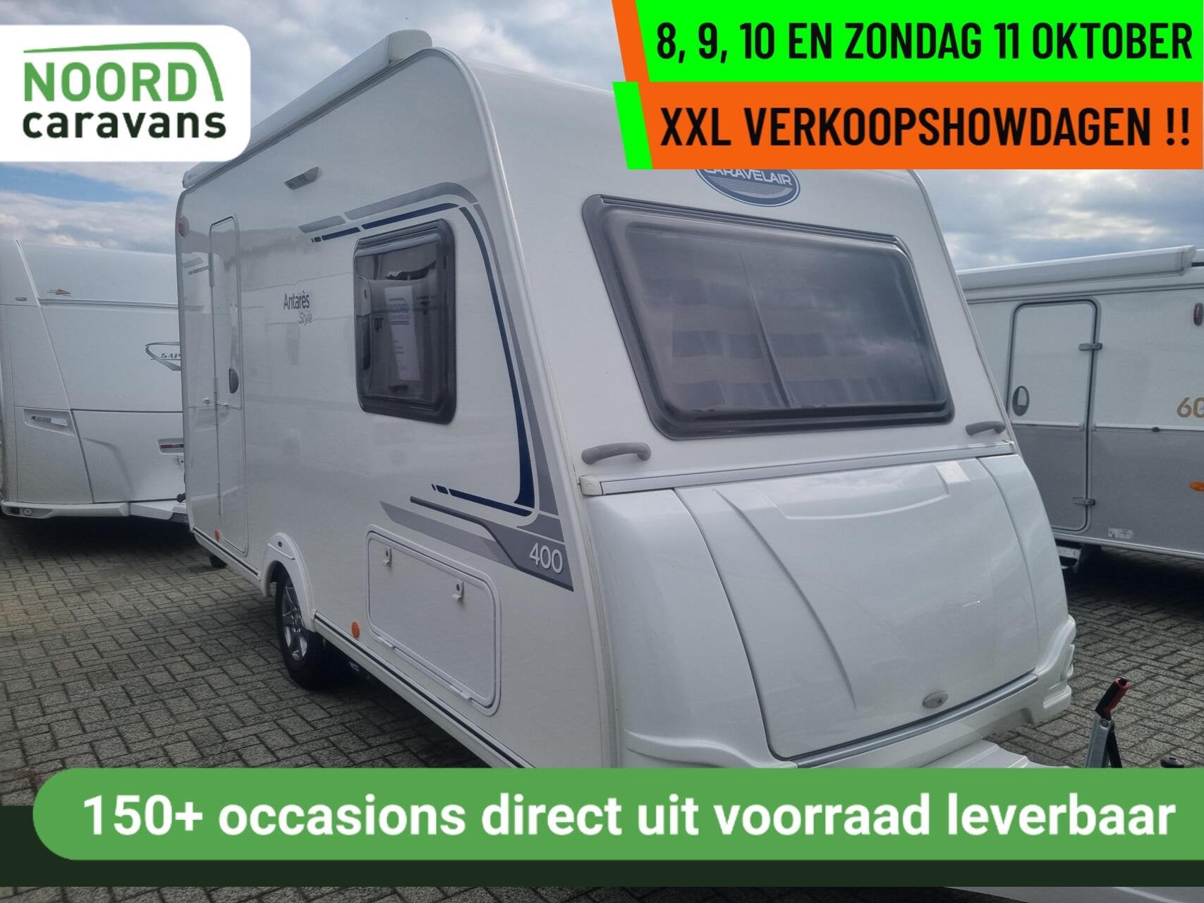 CARAVELAIR ANTARES STYLE 400 MOVER + CASS LUIFEL + VOORTENT, Bedrijf, Luifel, 750 - 1000 kg, 5 tot 6 meter