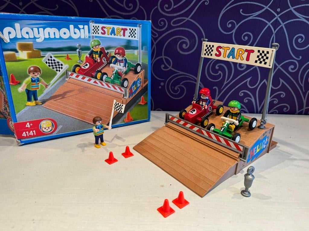Playmobil 4141 – Zeepkistenrace, Ophalen of Verzenden, Zo goed als nieuw