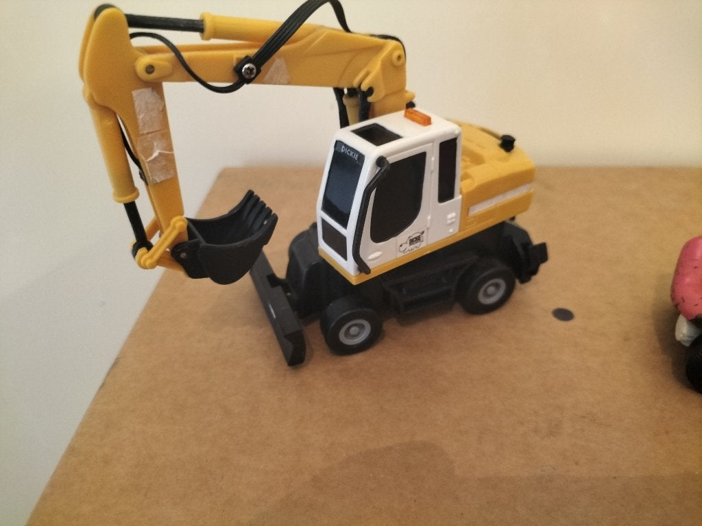 Liebherr miniatuur graafmachine, Ophalen of Verzenden, Zo goed als nieuw