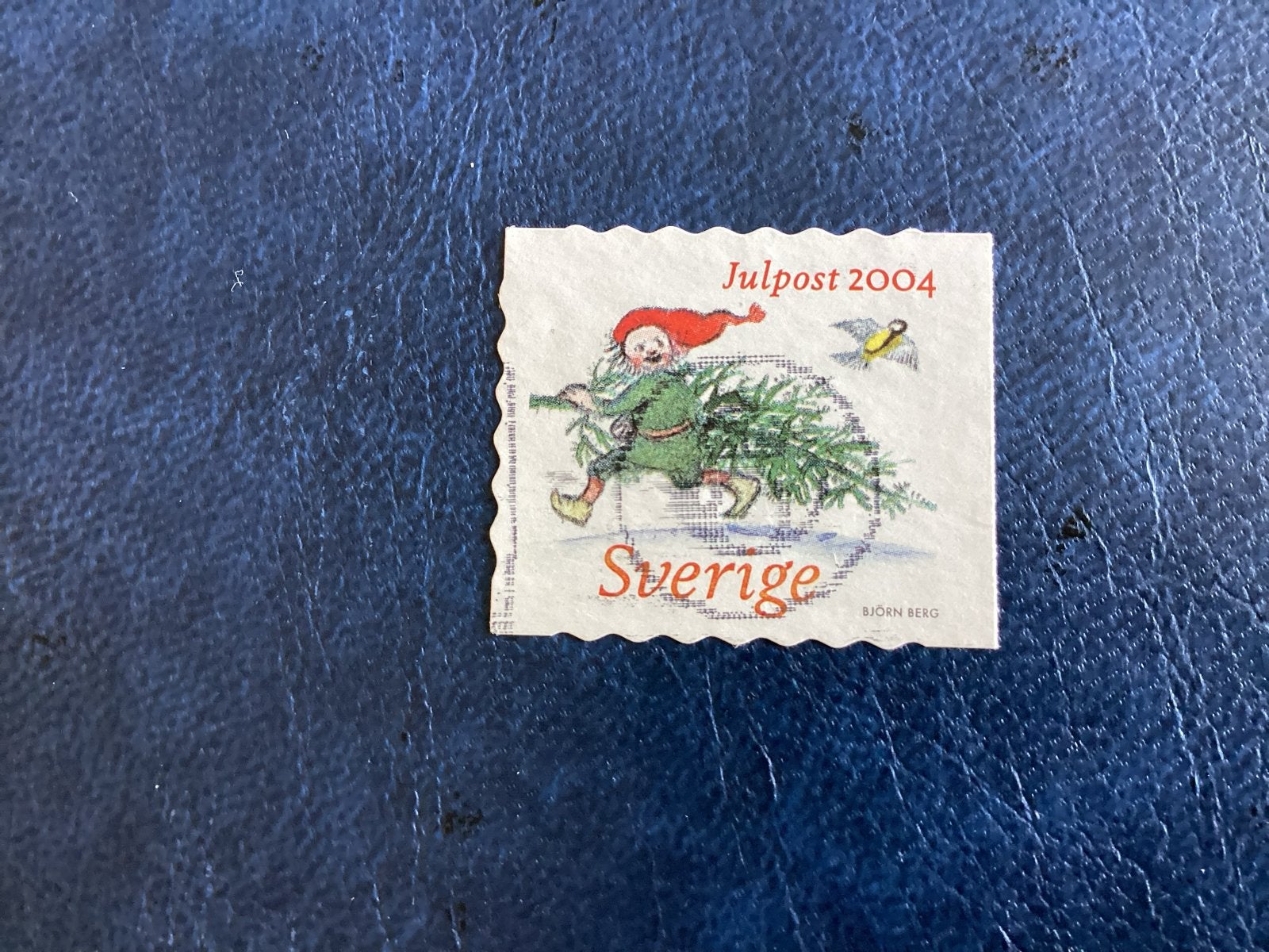 Zweedse Kerstzegel 2004 - Mi.2436-Julpost - Björn Berg, Postzegels en Munten, Verzenden, Zweden, Gestempeld
