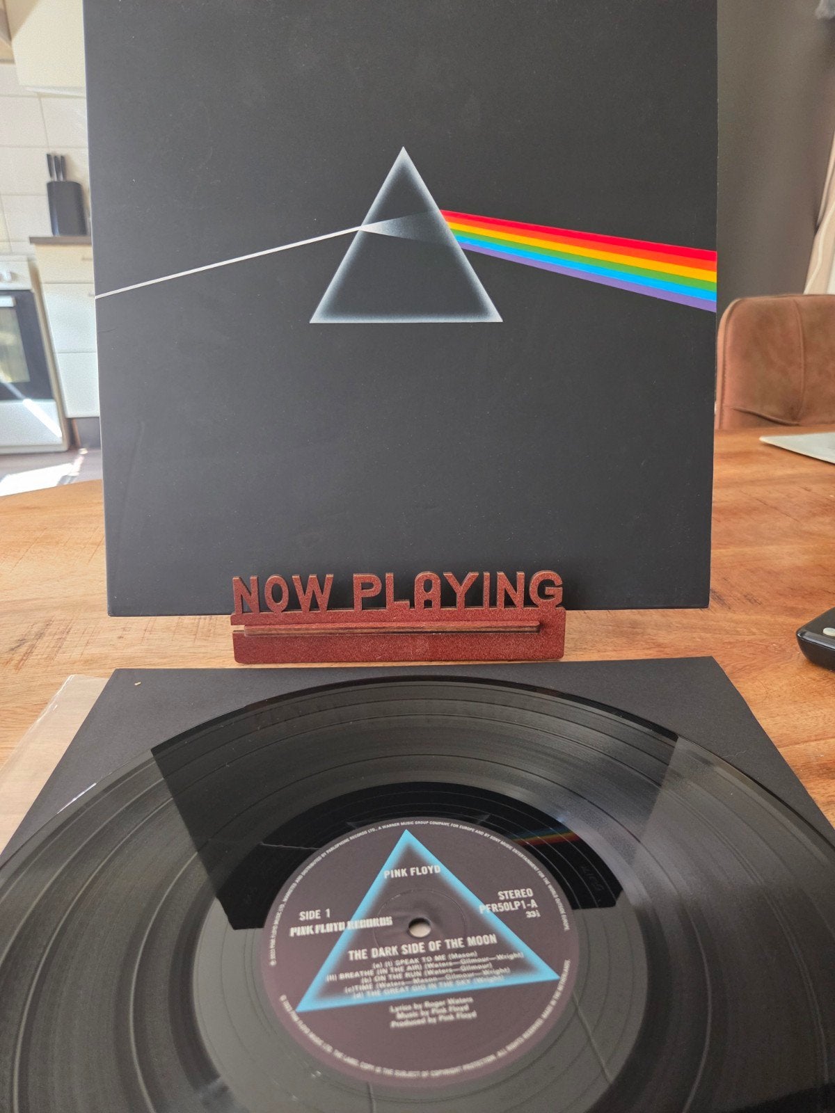 Pink Floyd - Dark Side Of The Moon LP (50th Ann. Remaster) •, Cd's en Dvd's, Vinyl | Rock, Ophalen of Verzenden, Zo goed als nieuw